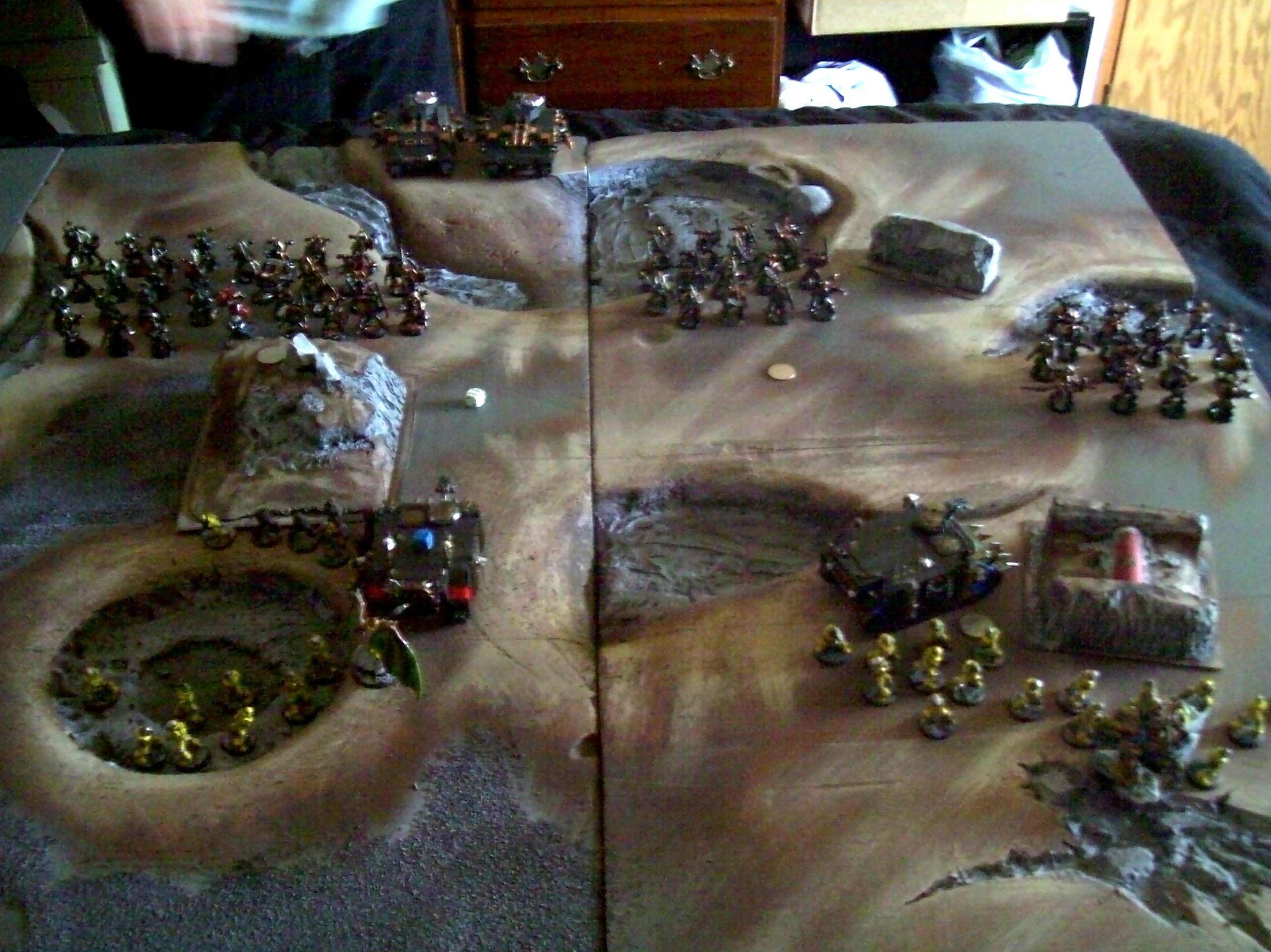 Battle, Report, Plague Marines Vs Zerkers 2k Turn 1 (b) - Plague ...